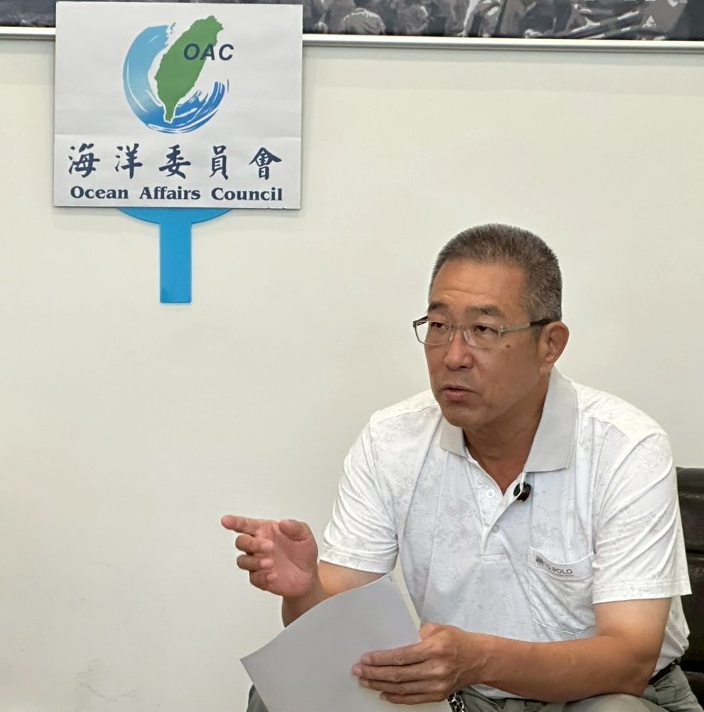 當初高雄市汽船業職業工會理事長-林志雄。