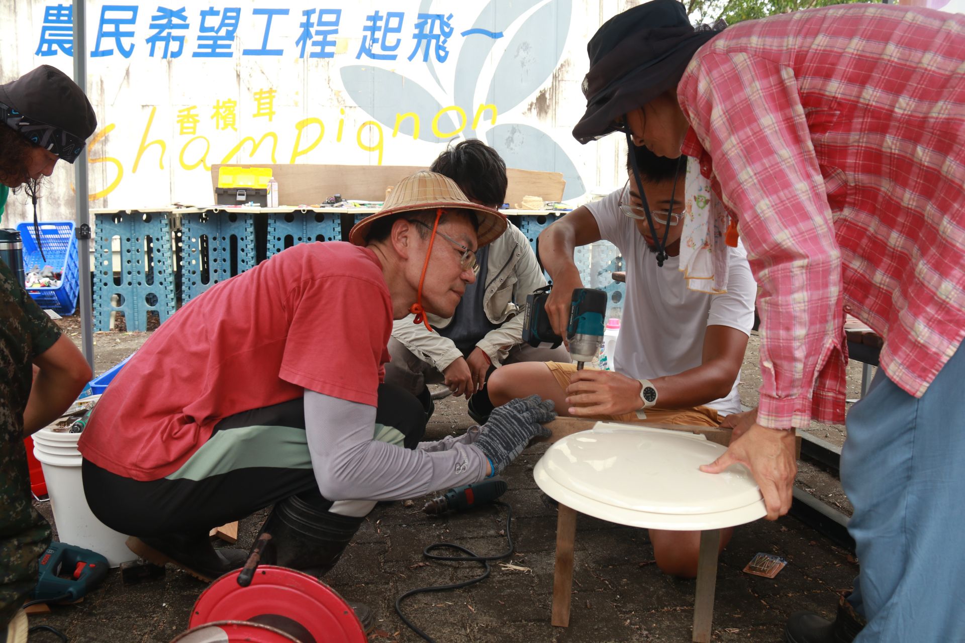 慈濟大學的工作坊上課情形