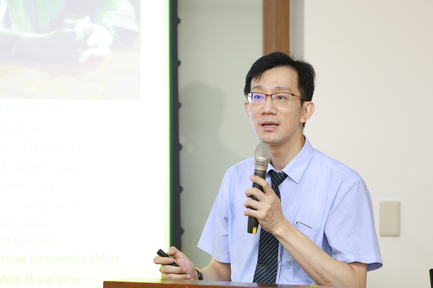 洪睿勝主治醫師也進一步說明B型肝炎的治療與預防。