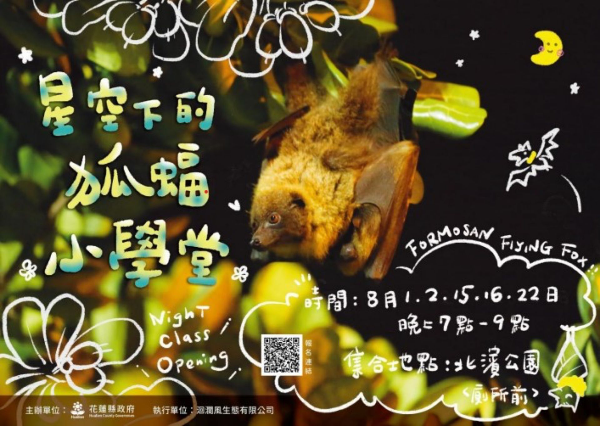 星空下的狐蝠小學堂