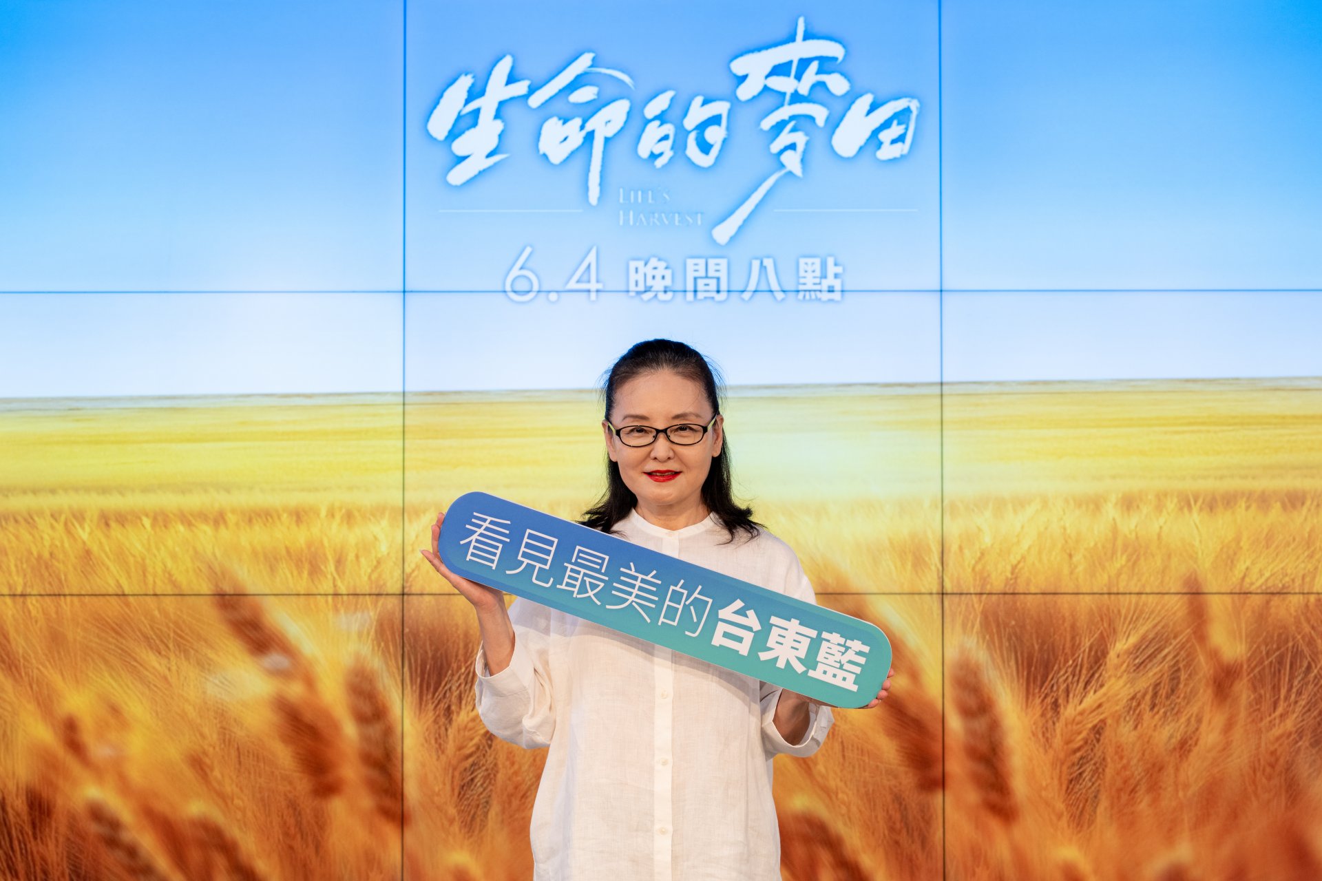 大愛劇《生命的麥田》王淑娟飾 志工「余媽」