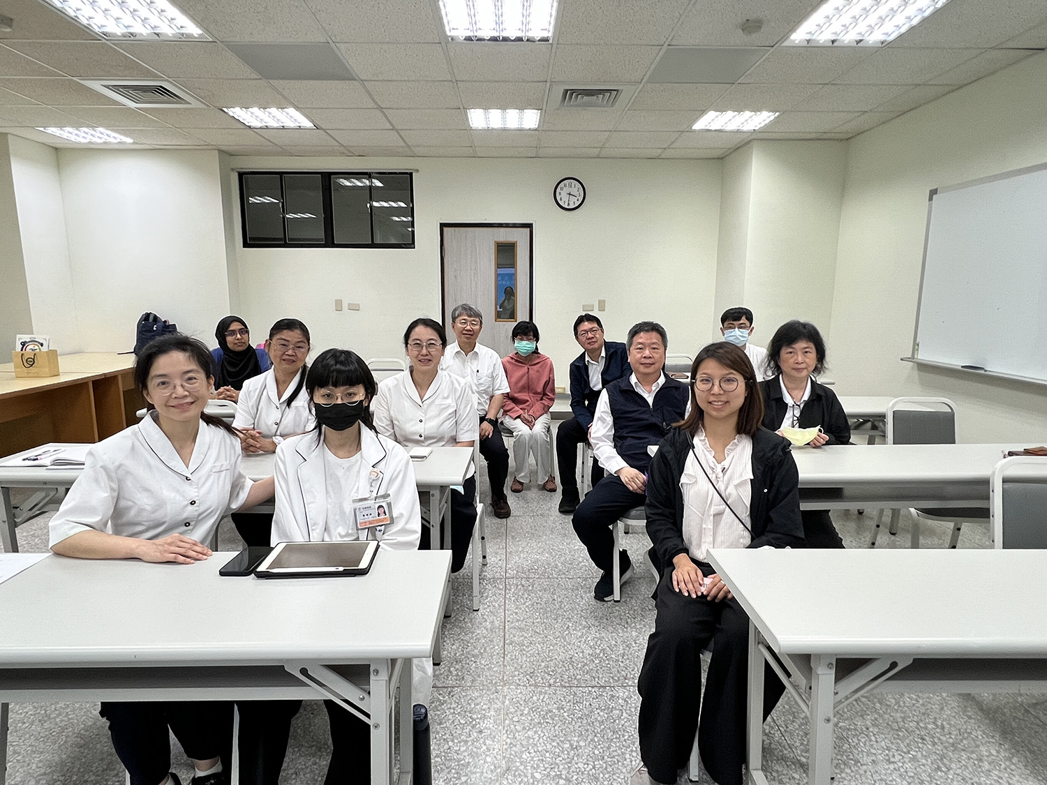 校院一家，大家踴躍參與學習活動，積極互動,共同提升專業知能。