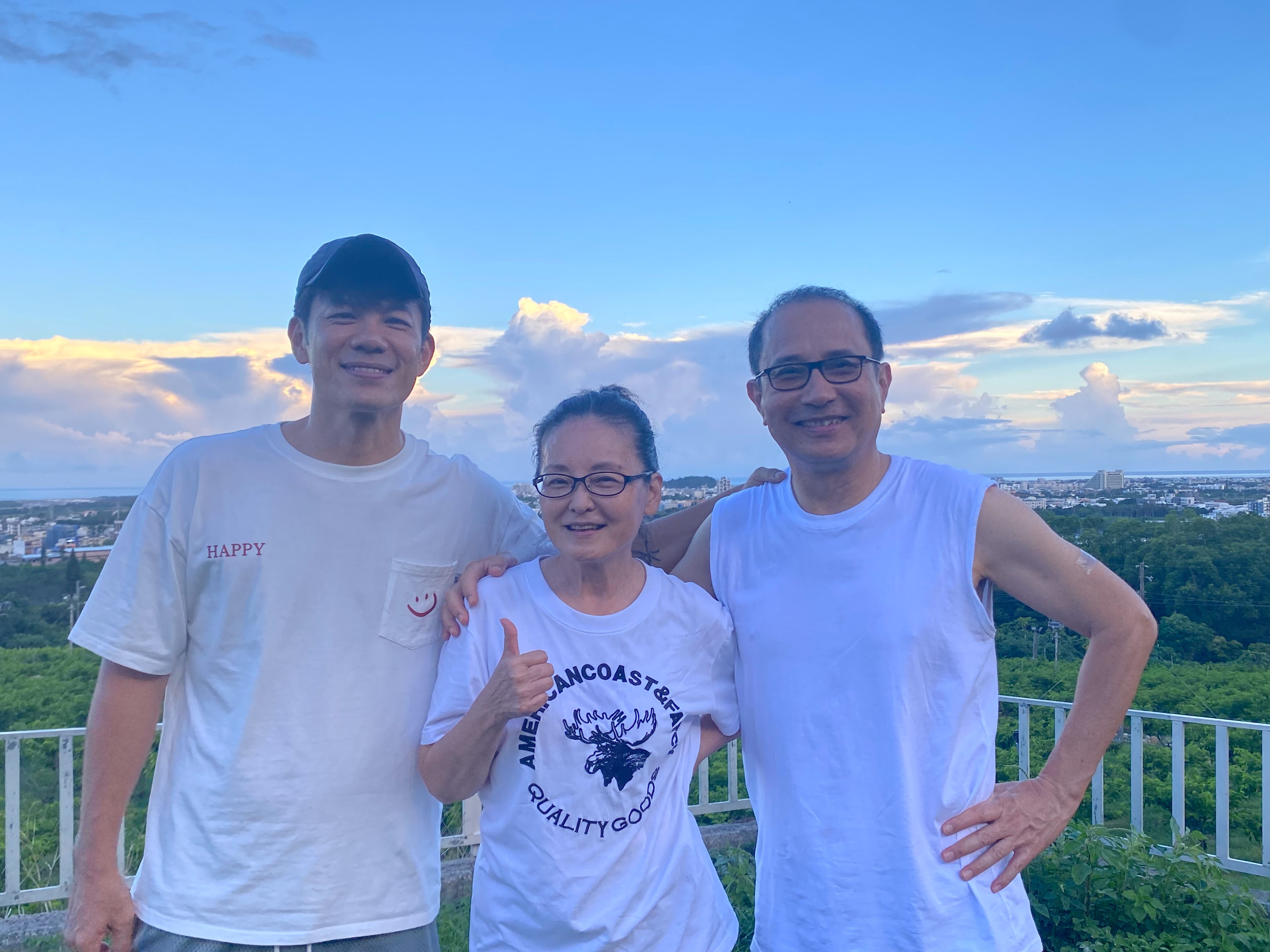 艾偉、王淑娟、陳志強因合作《生命的麥田》成為無話不談的好朋友