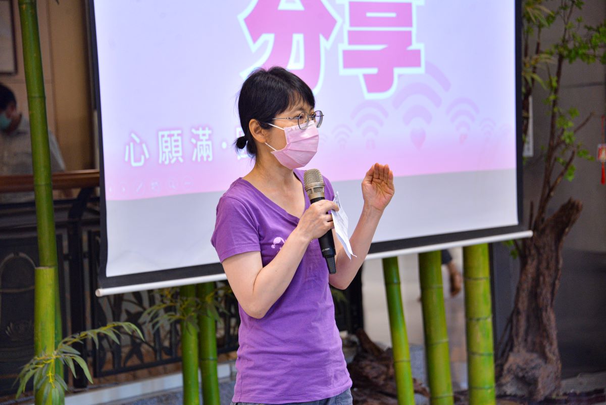 黎女士感謝捐贈者的付出，更珍惜現有的一切。
