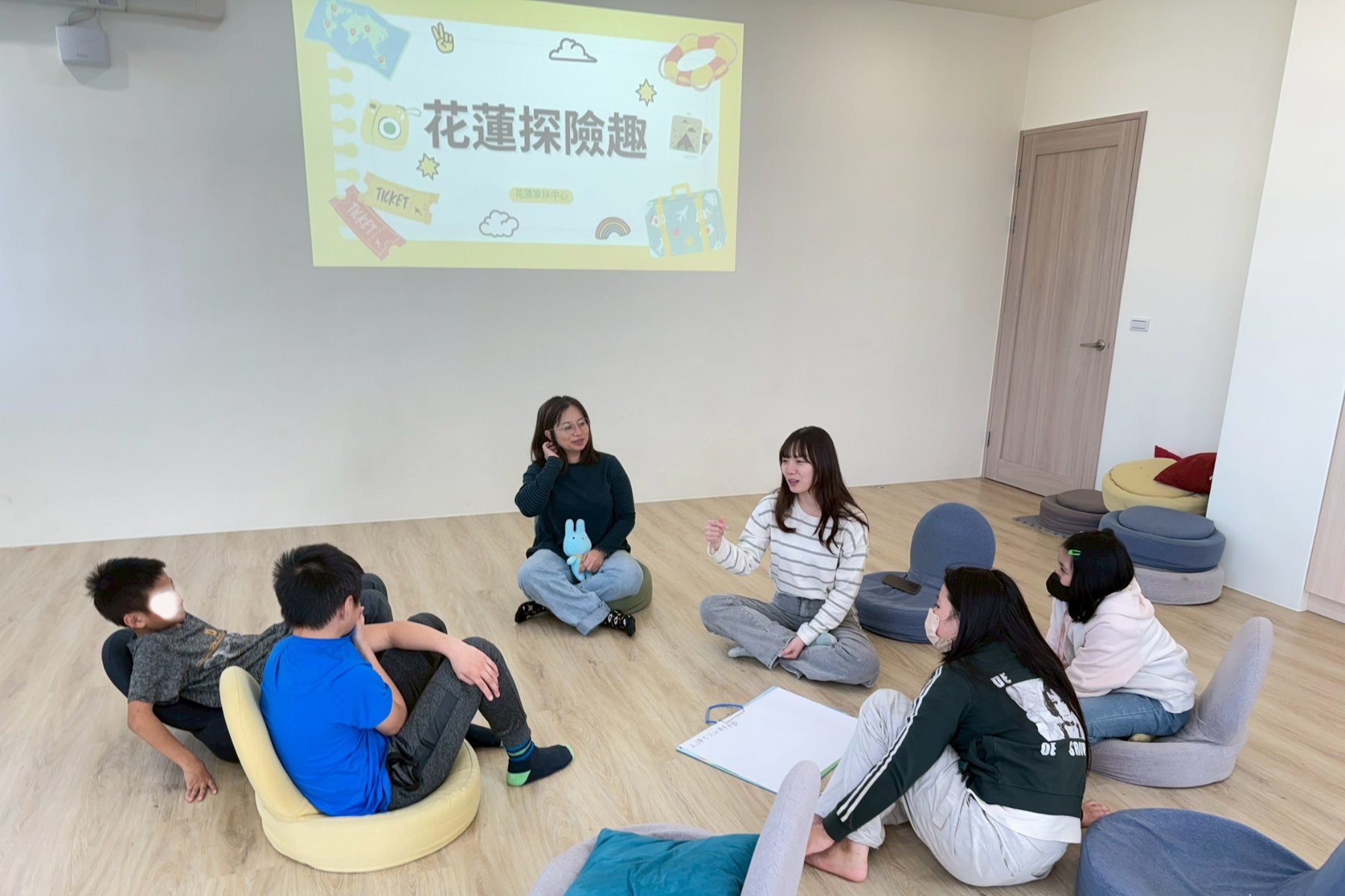 圓圈會議一起聊聊大家 都去哪裡玩