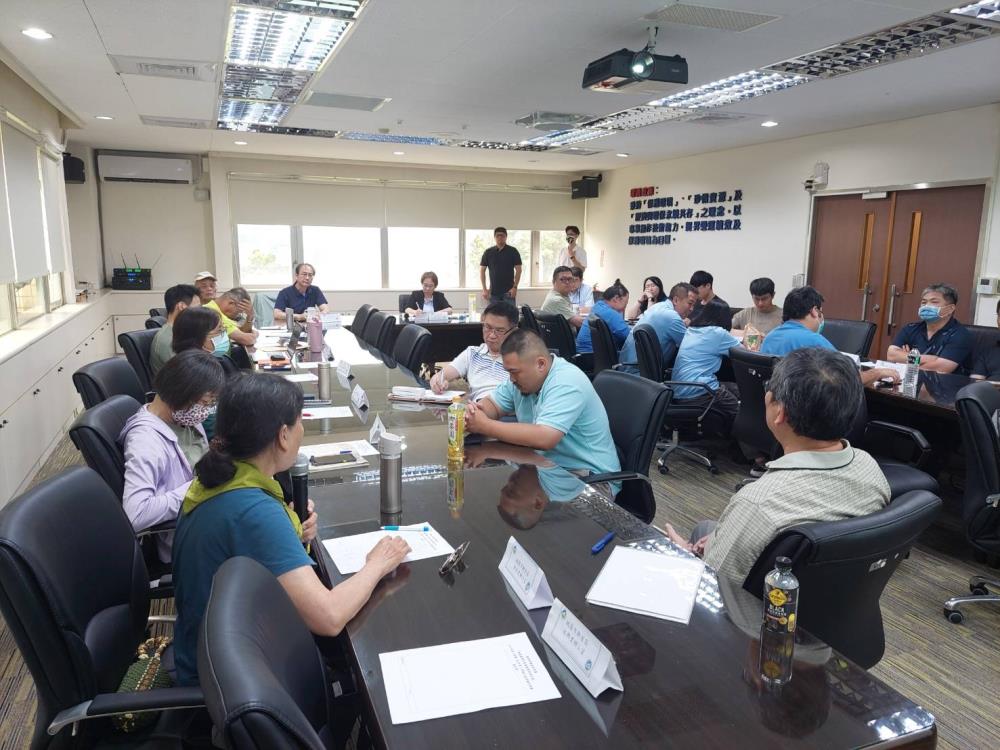 「桃園藻礁污染源督察計畫」檢討會議。
