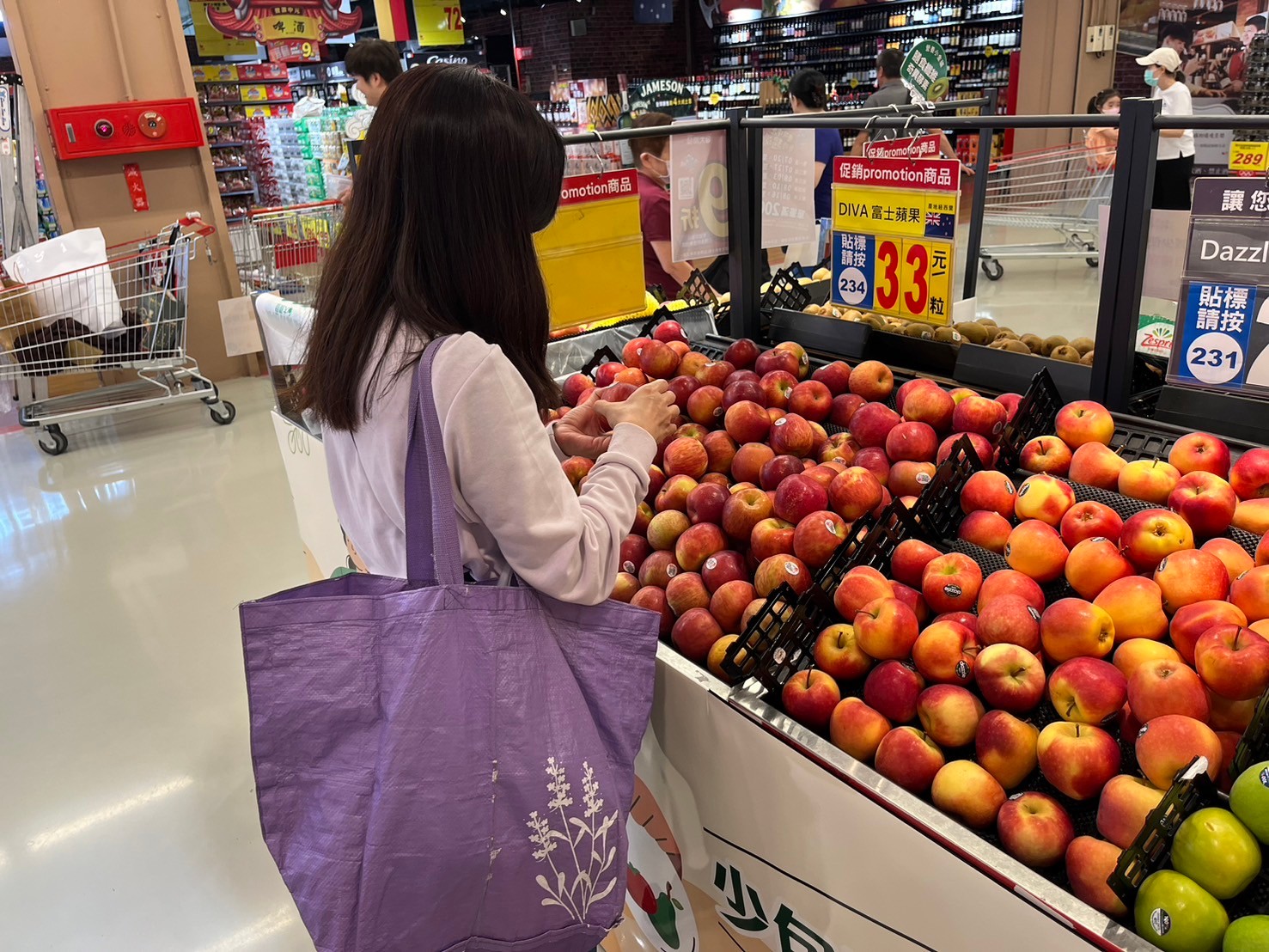 逛街採買自備環保袋