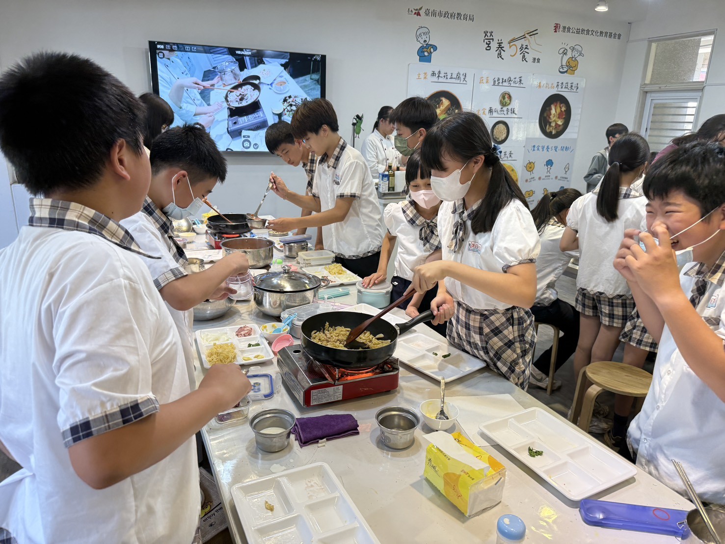 鼓勵學校活化可用空間建置食育教室