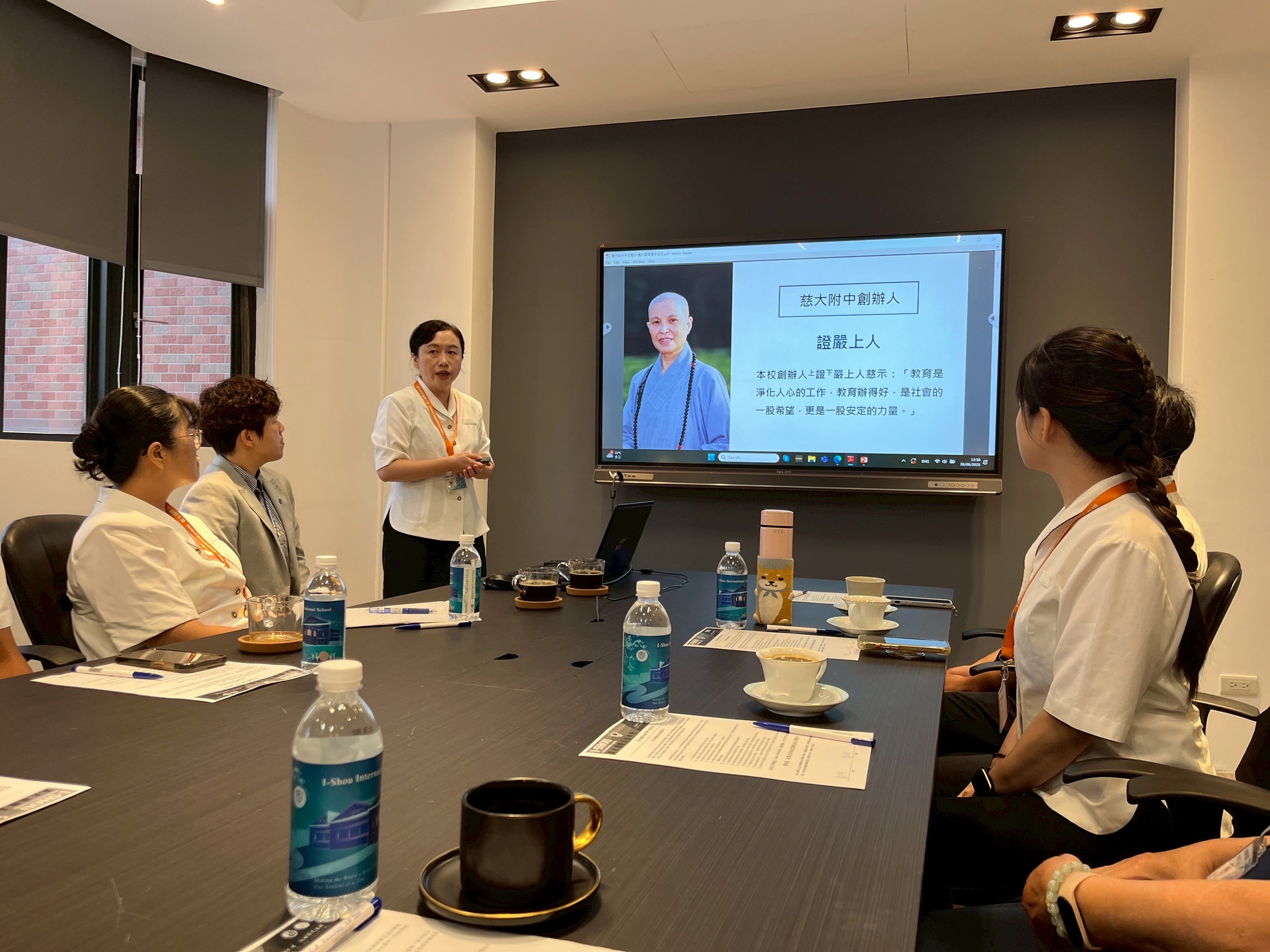 慈大附中國際教育處逸貞主任介紹慈大附中的特色課程