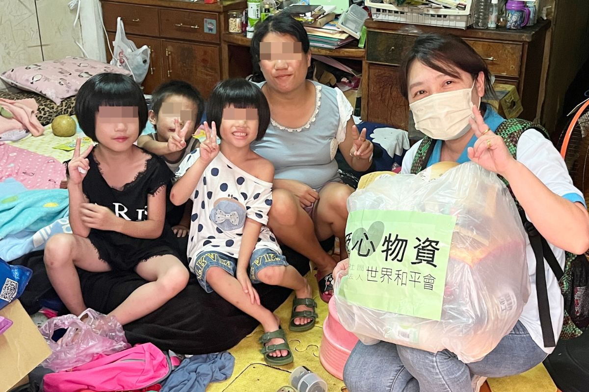 愛心早餐與物資為孩子的成長補足營養！