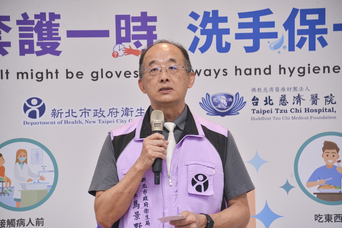 馬景野副局長提到，落實洗手是最簡單、最有效的防範，希望眾人共同維護。