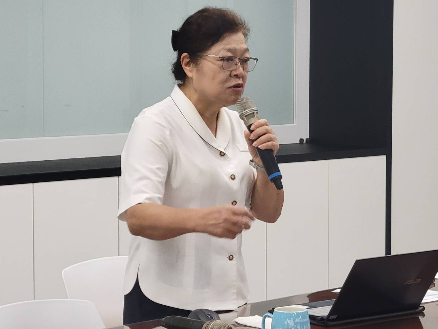 校長分享志工服務讓我的生命更加豐富精彩