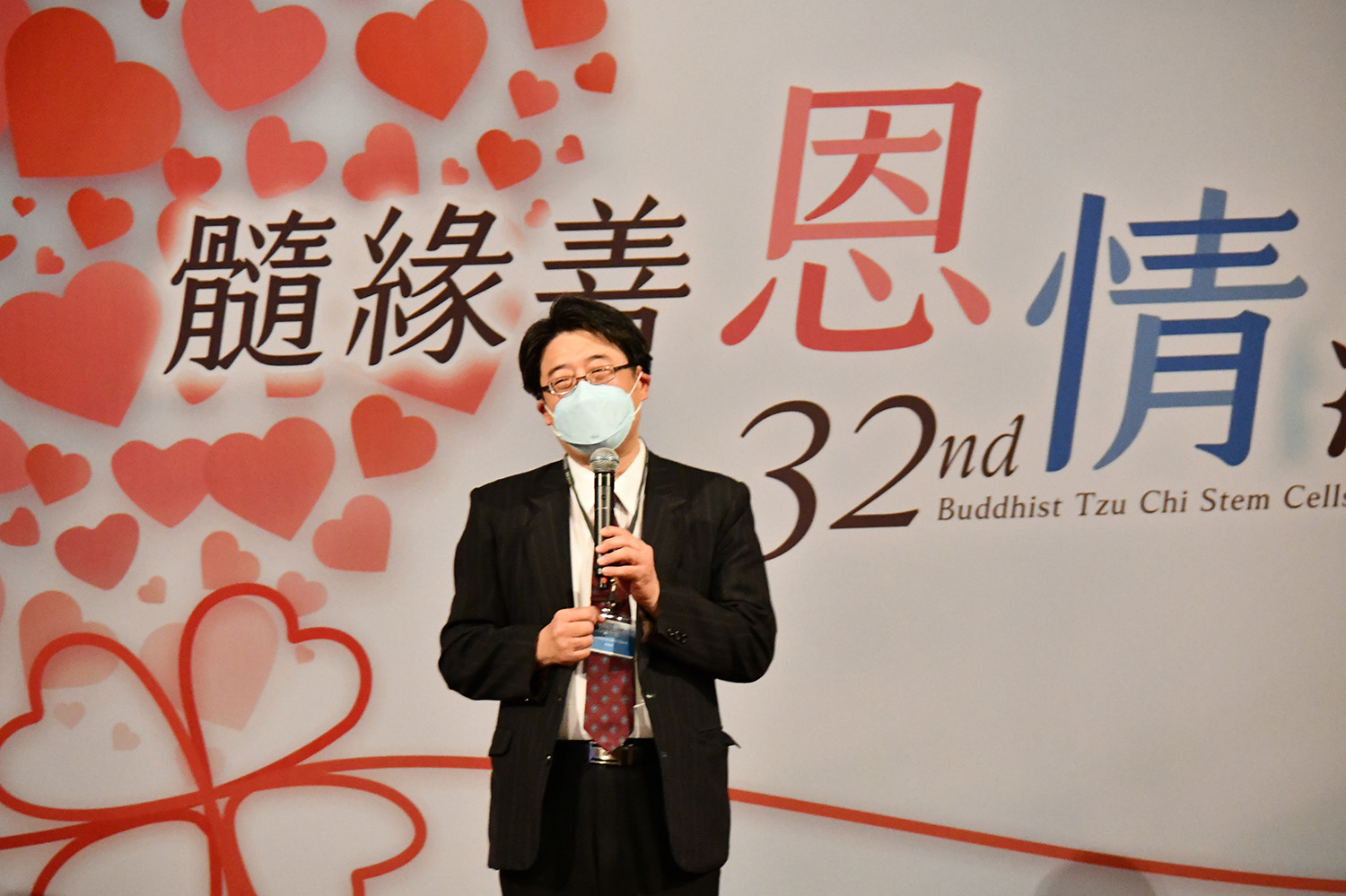 中華⺠國⾎液及骨髓移植學會葉⼠芃理事長。