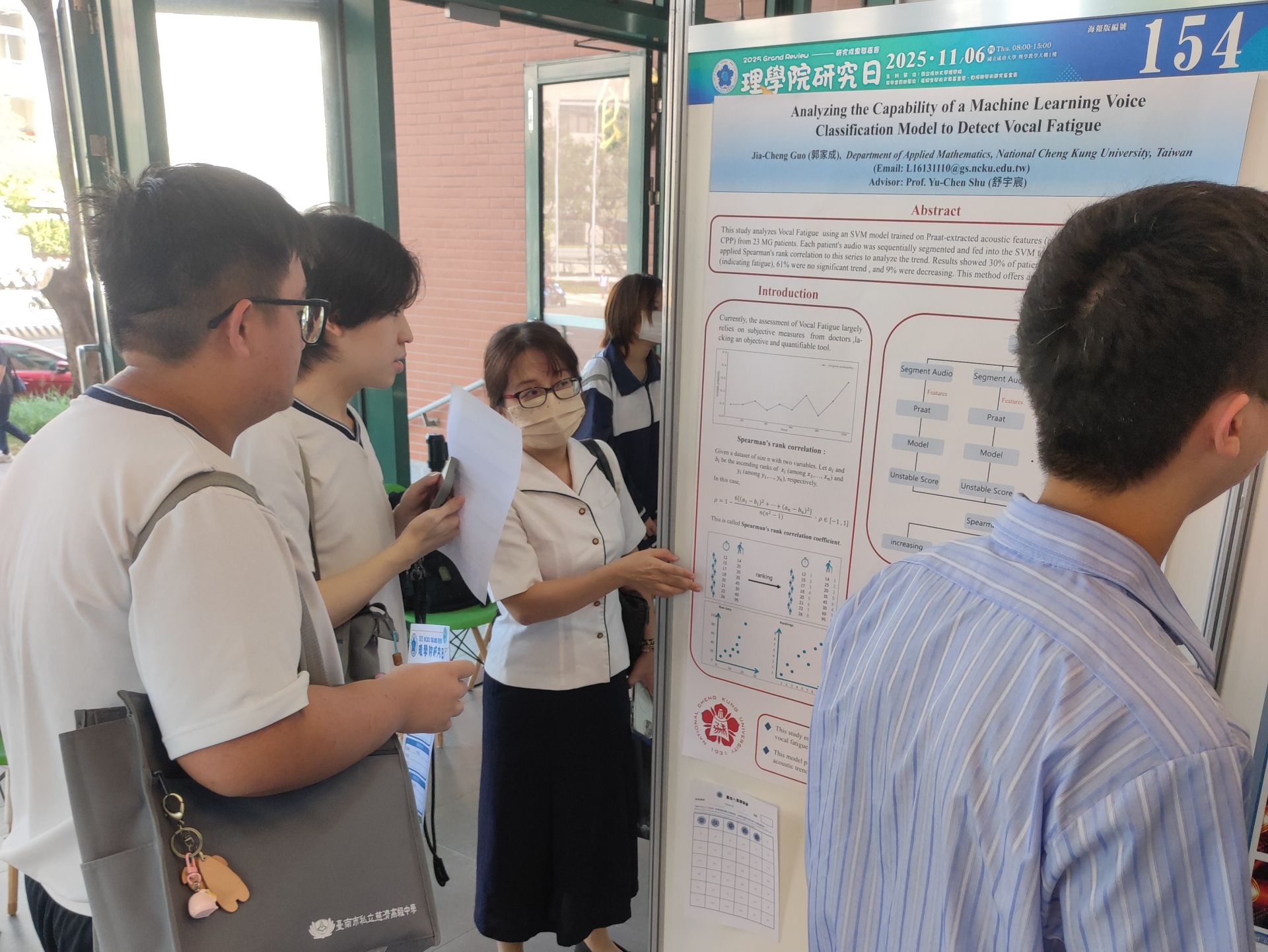 同學們透過交流了解研究背後的動機與過程，收穫滿滿。