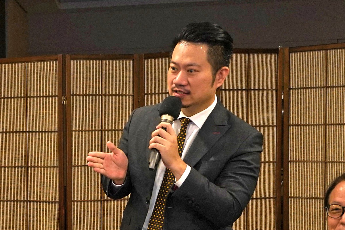 林應祥副協理提到對台北慈濟醫院各項永續措施感到印象深刻。