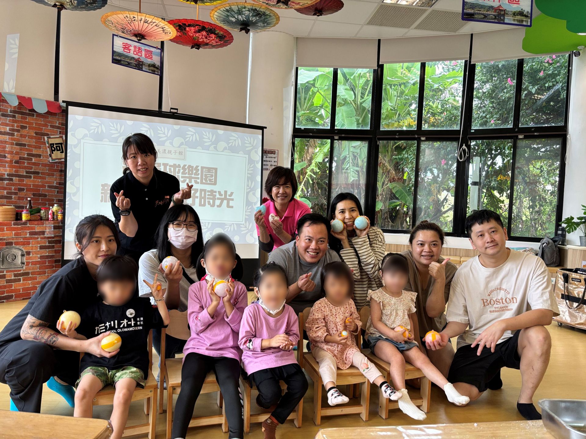 伊甸美濃兒童發展據點，透過遊戲創作活動，為親子打造高品質的陪伴時光