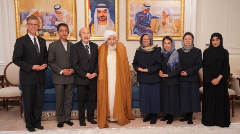 慈濟拜會穆斯林世界核心宗教領袖促進穆斯林社會和平論壇主席 H.E. Sheikh Abdullah bin Bayyah