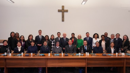 拜會梵蒂岡促進全人發展部Sr. Alessandra Smerilli修女