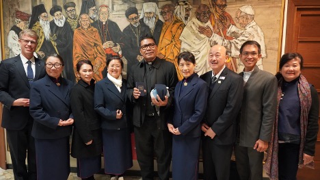 拜會Fr. Marcus Solo梵蒂岡宗教交談部