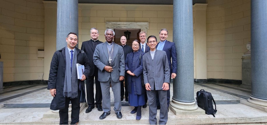 拜會宗座科學院和宗座社會科學院院長Cardinal Peter Turkson樞機主教