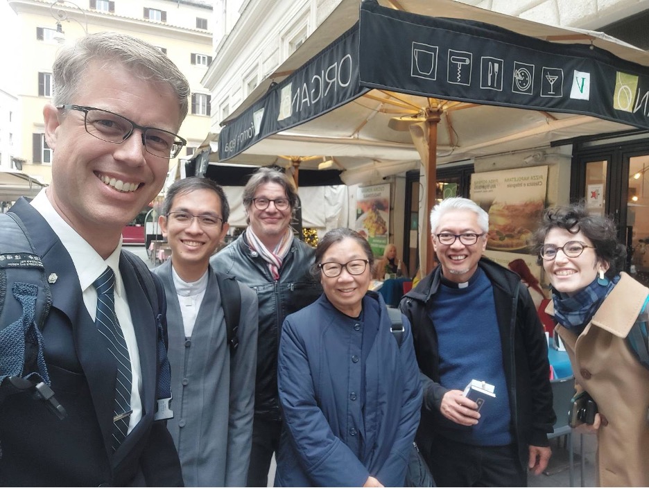 拜會天主教靈醫會Father Aris