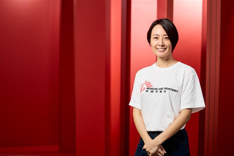 無國界醫生募款部門協理鍾子文。