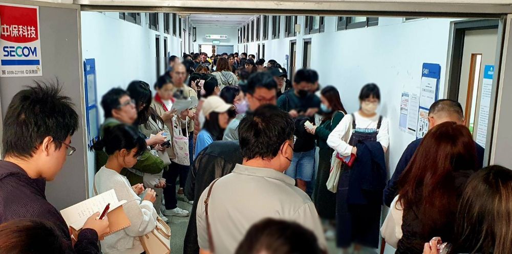 環境部淨零綠領人才培育課程測驗臺北試區現場照片