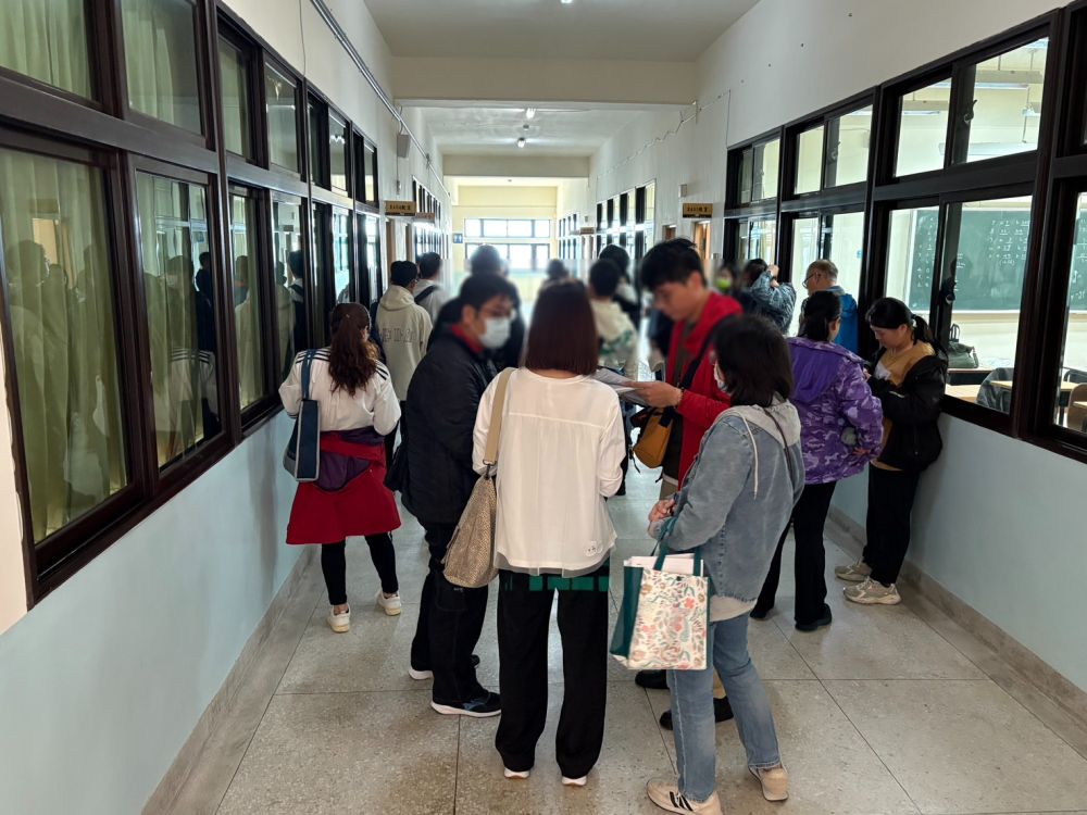 環境部淨零綠領人才培育課程測驗澎湖試區現場照片