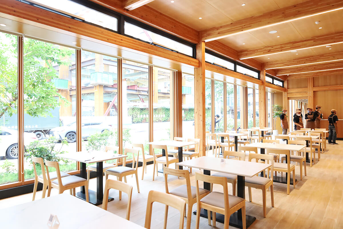 「育成社福永續庇護園區」餐廳