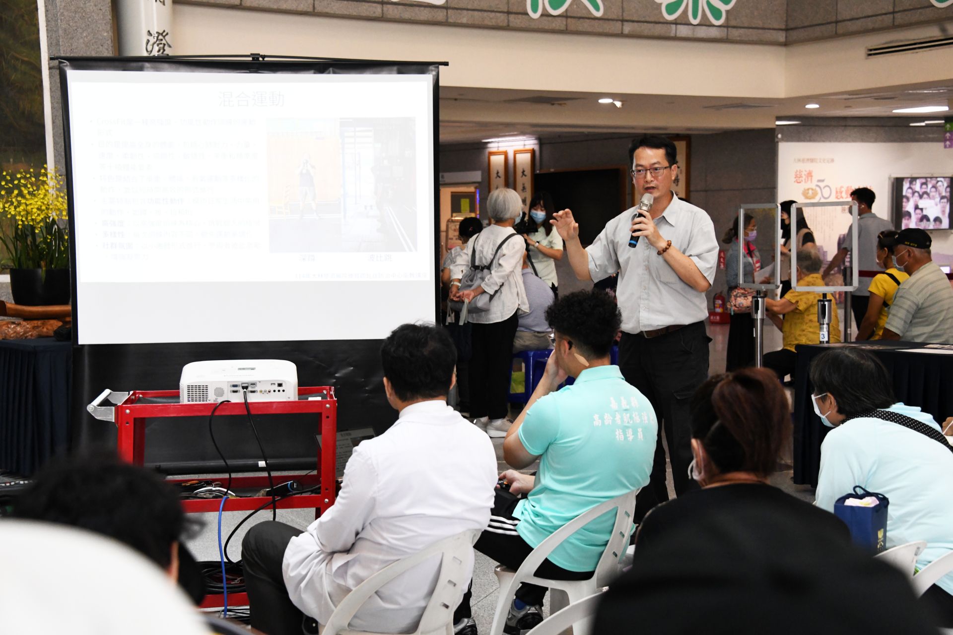 南華大學運動與健康促進許伯陽主任，分享如何透過適當的阻力運動來強化肌肉與骨骼
