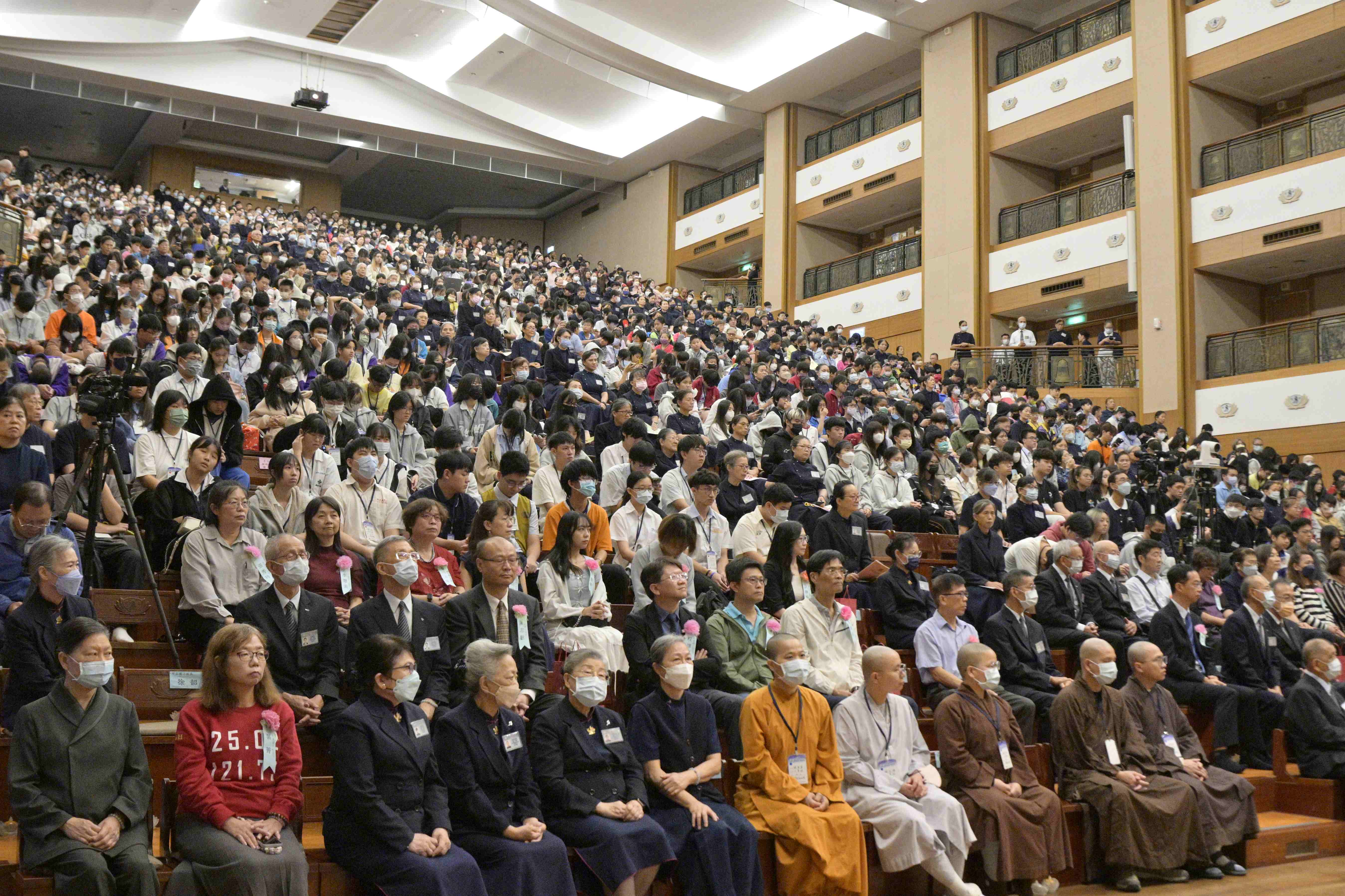 今年獲獎者中，來自越南、就讀華梵大學的五位法師榮獲「學習領域獎」，他們以慈悲與智慧為志，期許未來能幫助更多眾生，持續傳遞善與愛。