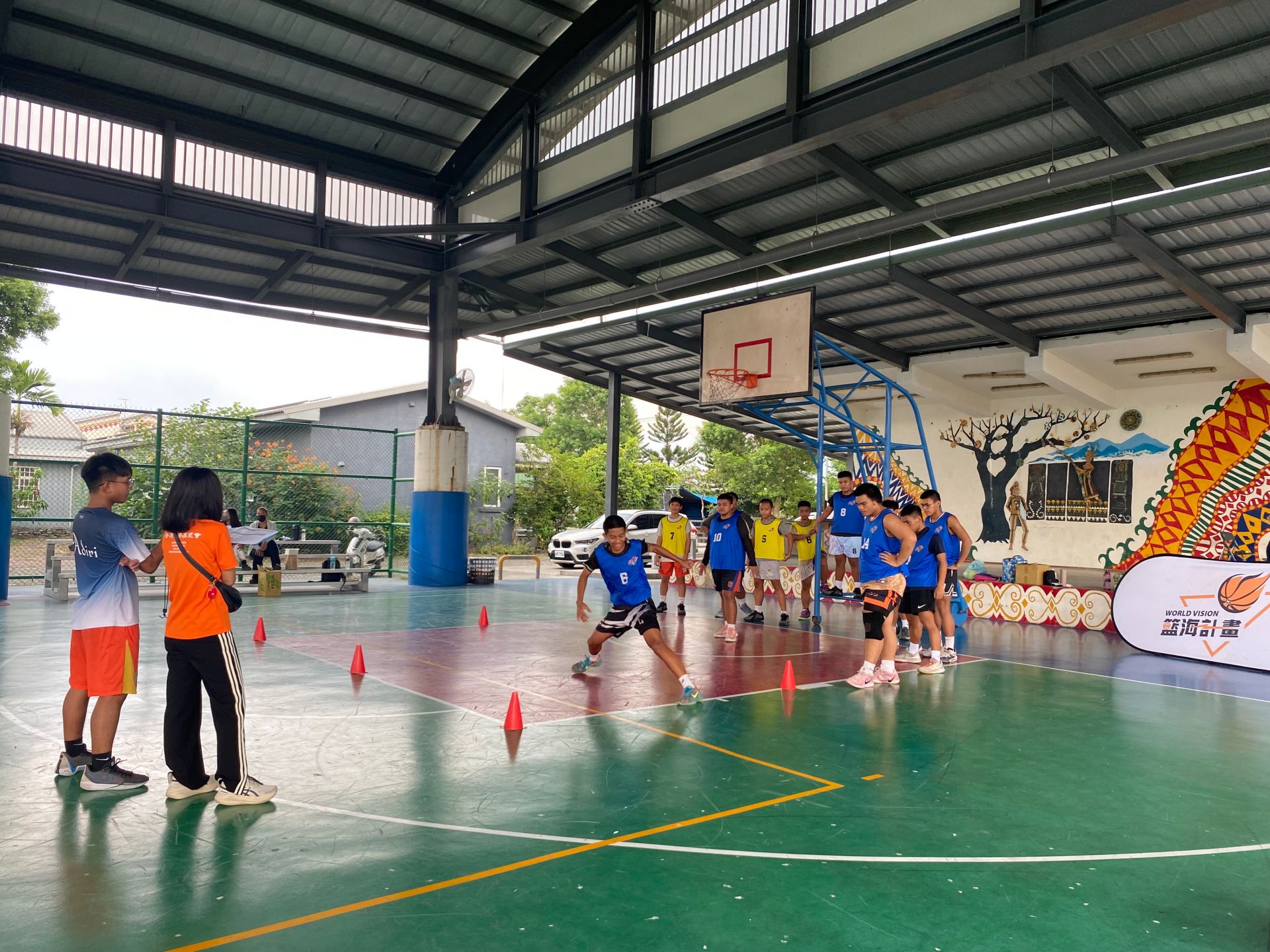 新生全力迎戰前測，拚上場資格展現努力與決心