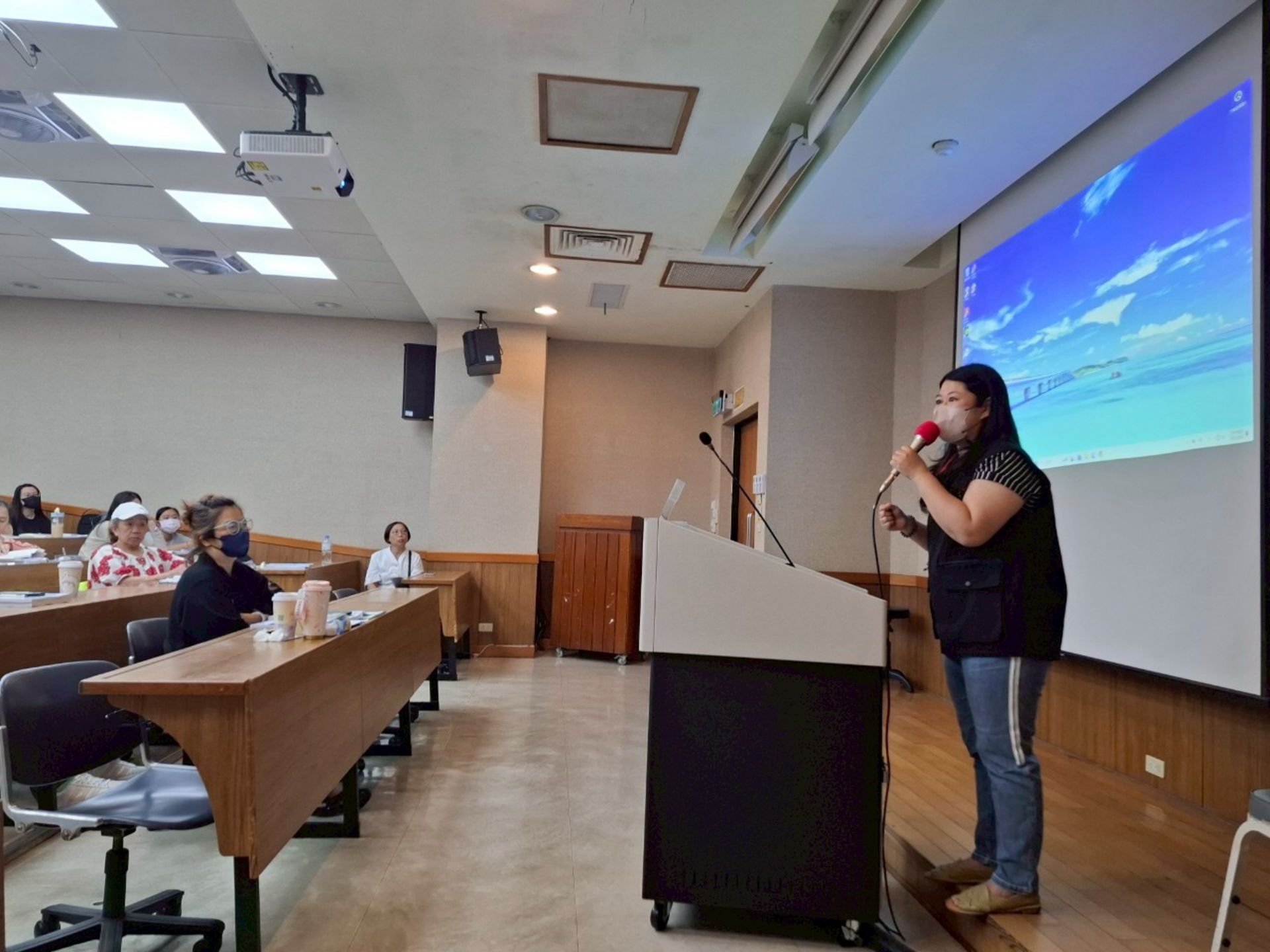 「托育人員專業訓練課程」開班，花蓮縣政府社會處婦幼科蒞臨指導