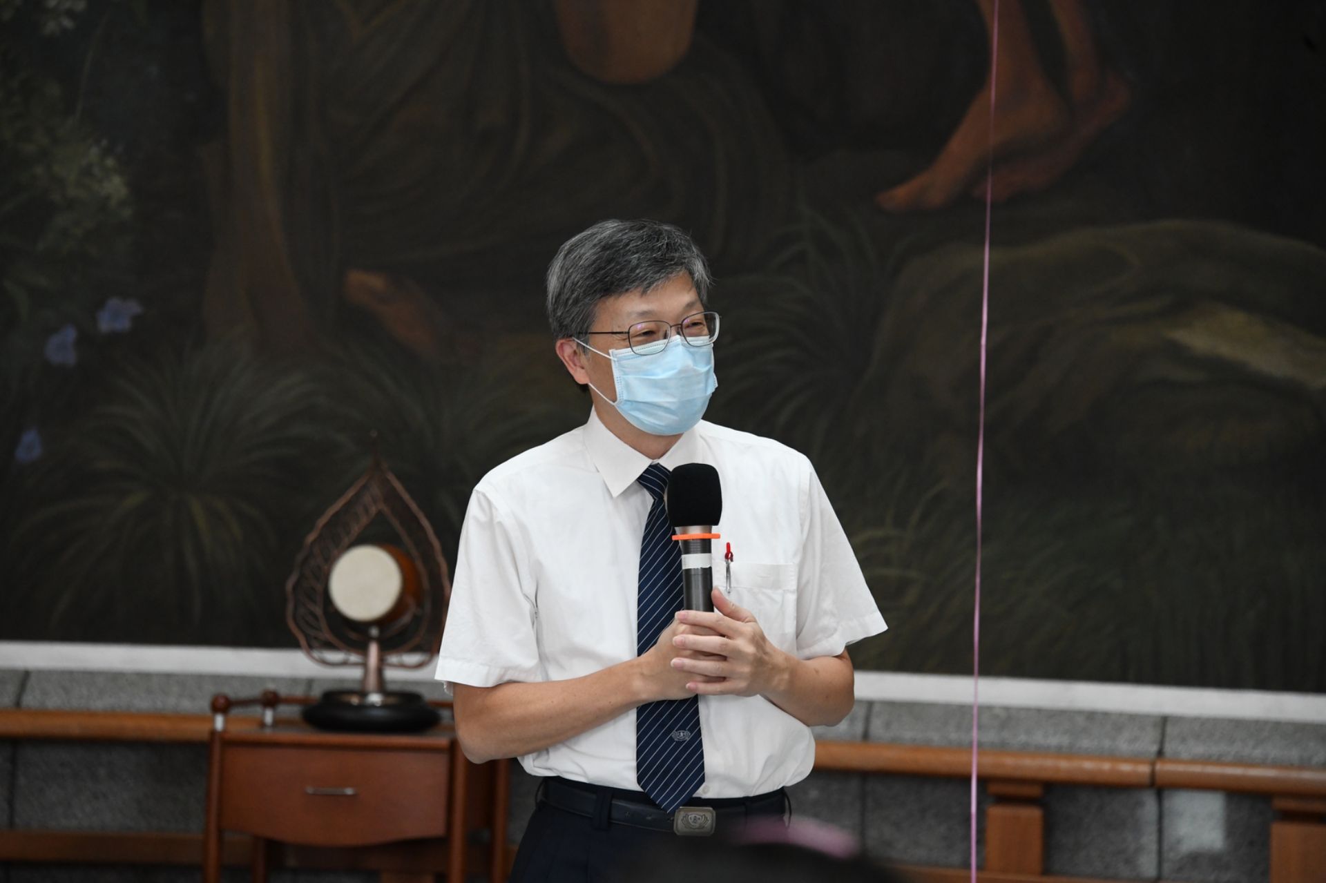 劉鎮榮主秘也提醒大家注重自己的健康