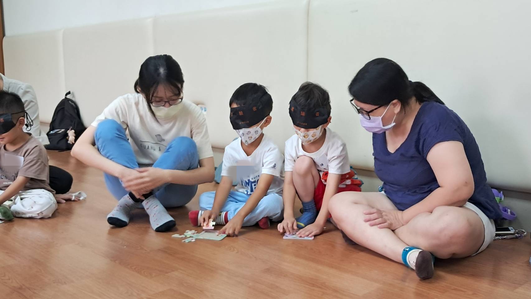 伊甸鳳療辦理兒童體驗活動，讓孩子從中理解障礙者生活的不便