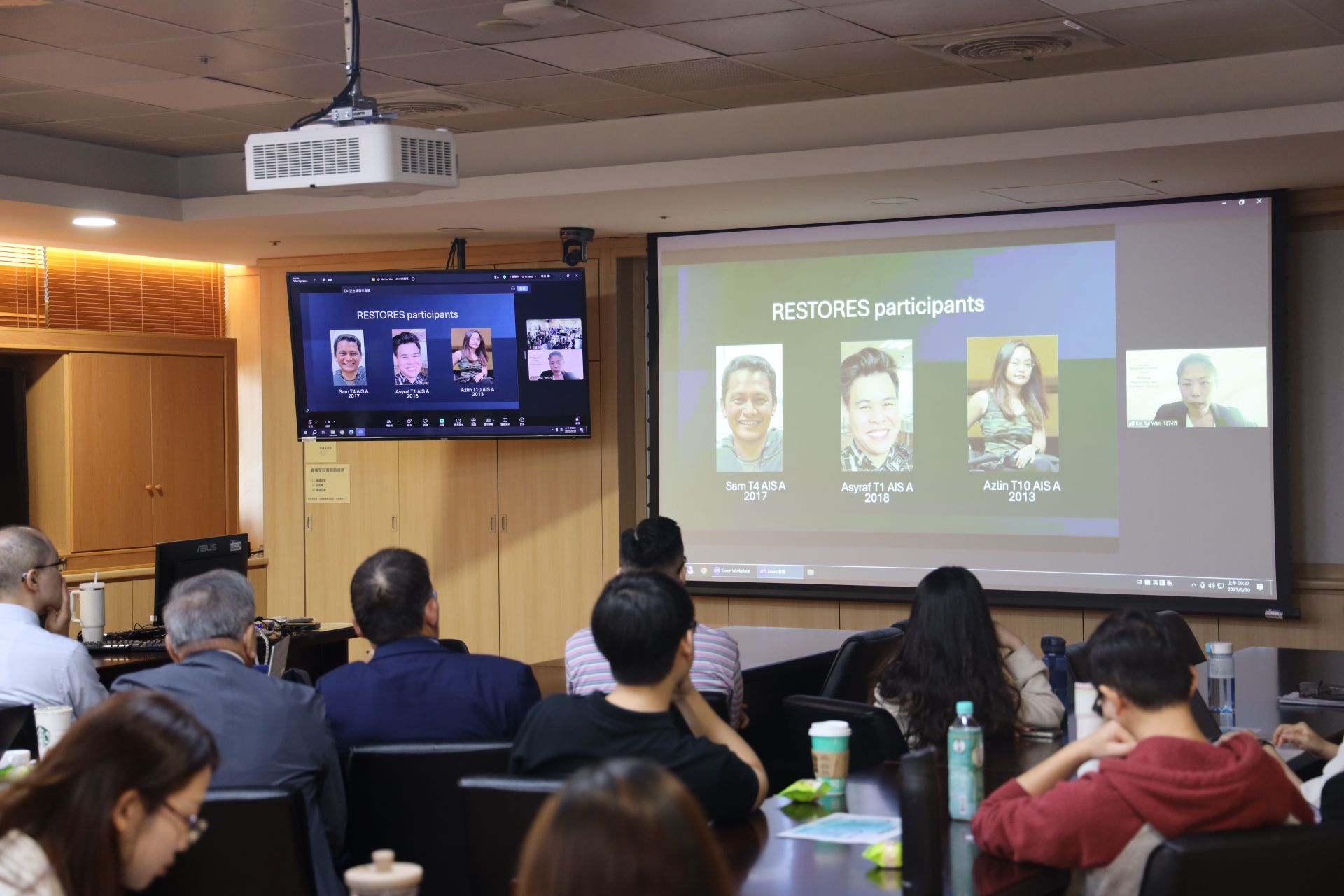 新加坡國家神經科學中心神經外科部Wan Kai Rui醫師透過視訊主講「脊髓電刺激於脊髓損傷之應用與角色」。