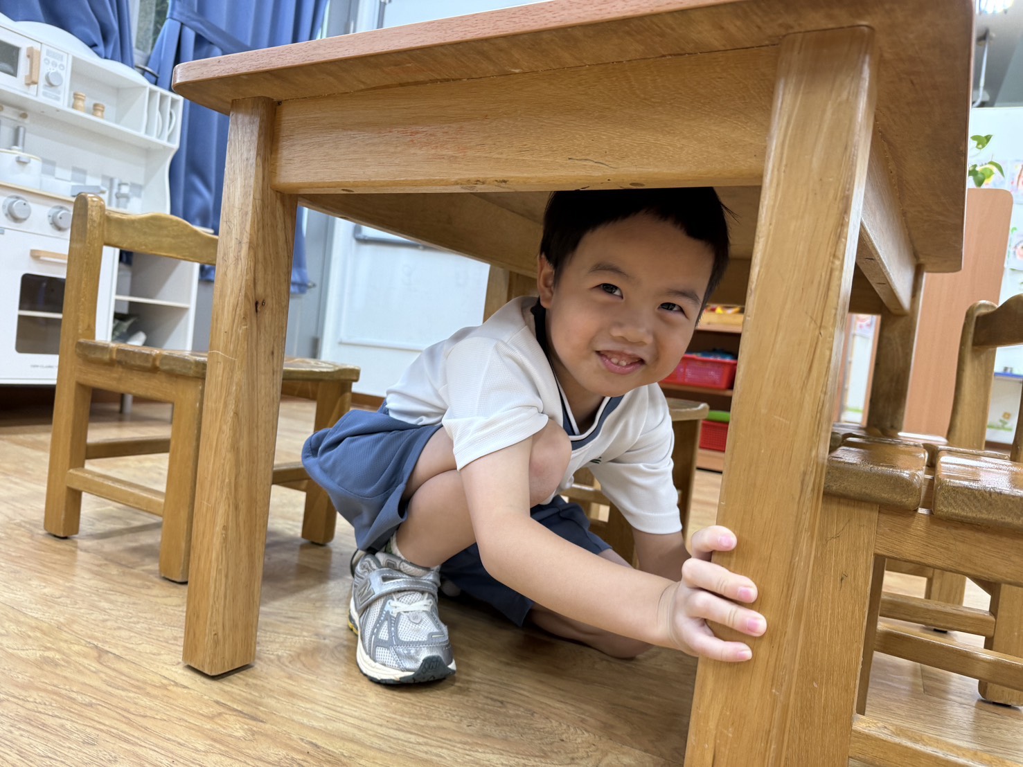 蹲下掩護穩住我能做得到