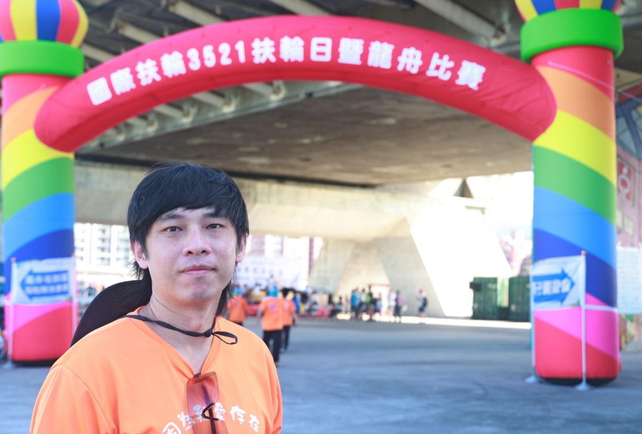 45歲的造血幹細胞受贈者林彥志感性表示：「這是一場需要團結合作的活動，很感恩再次受邀參加。」