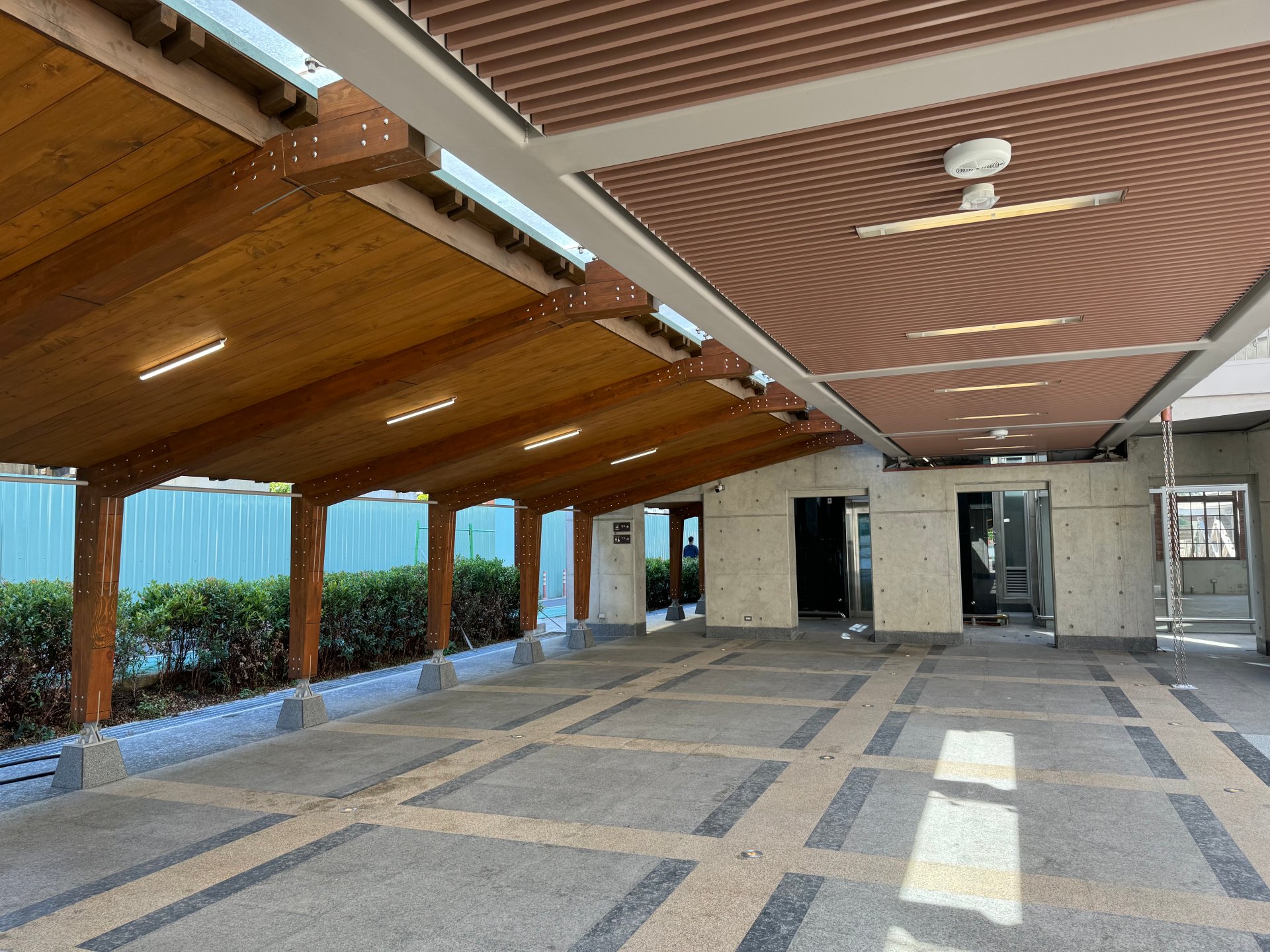 修復後的穀倉規劃有寬敞的公共空間