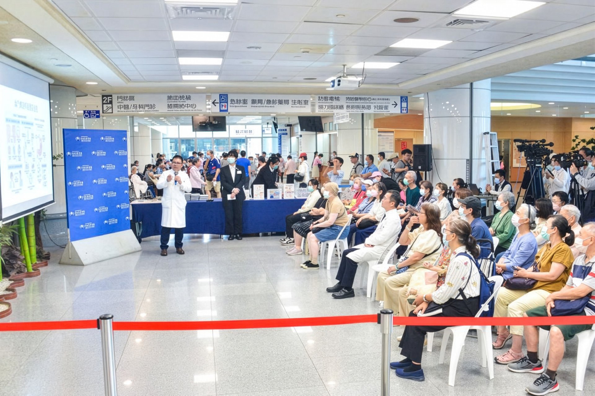 4月13日，台北慈濟醫院舉辦「胃雨綢繆:別讓幽門螺旋桿菌變成胃癌」衛教講座，提升民眾對癌症的了解與預防。