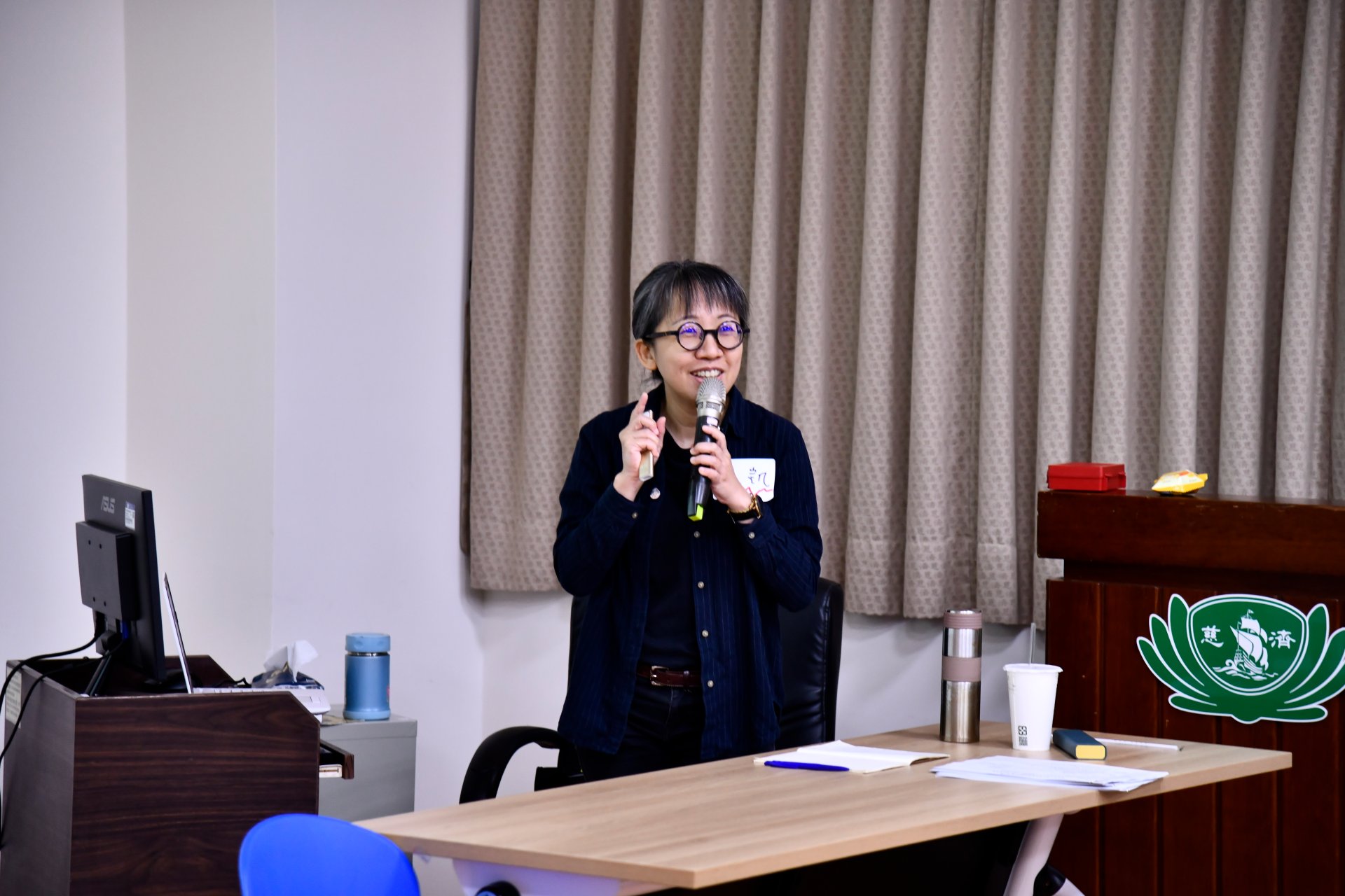 七分熟創齡推動發展平台創辦人周妮萱（凱特）老師引導團隊深化跨域合作與實務能力。