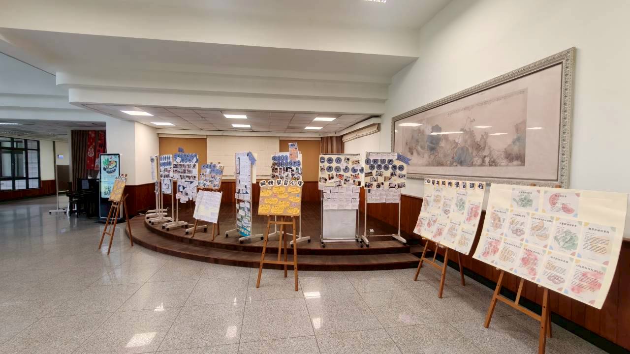 四天動態擺攤活動結束後，教資中心與學生團隊亦設計靜態展，供無法即時參與的師生可