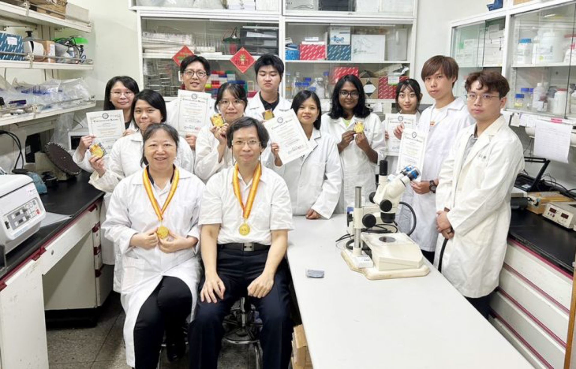 2024以研究技術成果「受損細胞專一性藥物遞送系統」、「可溶性P選擇素作為一種新的用於