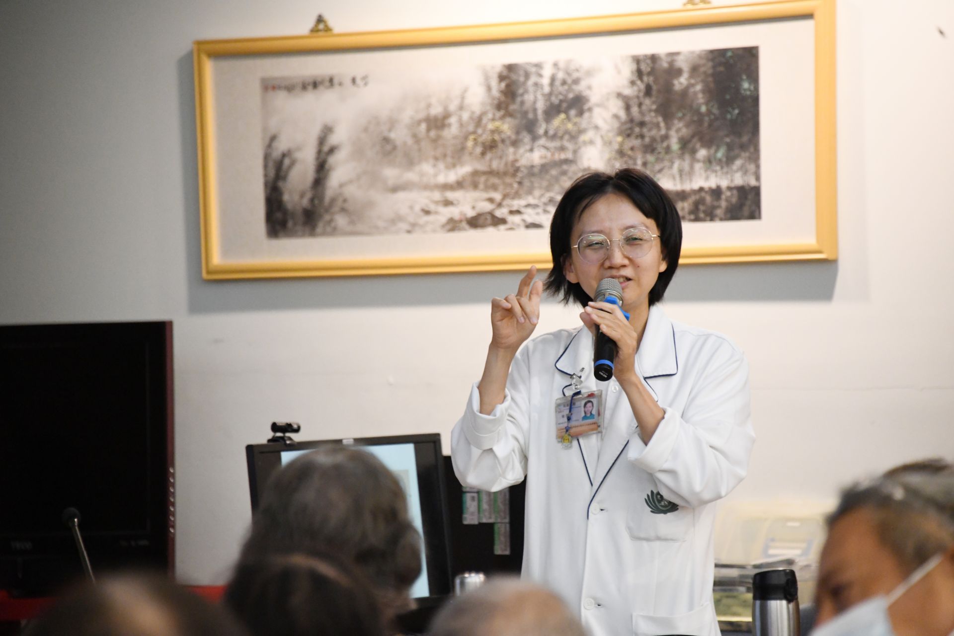 瀠伊營養師主講「顧『腰子』飲食」,為病友解密如何吃得健康又富含活力。