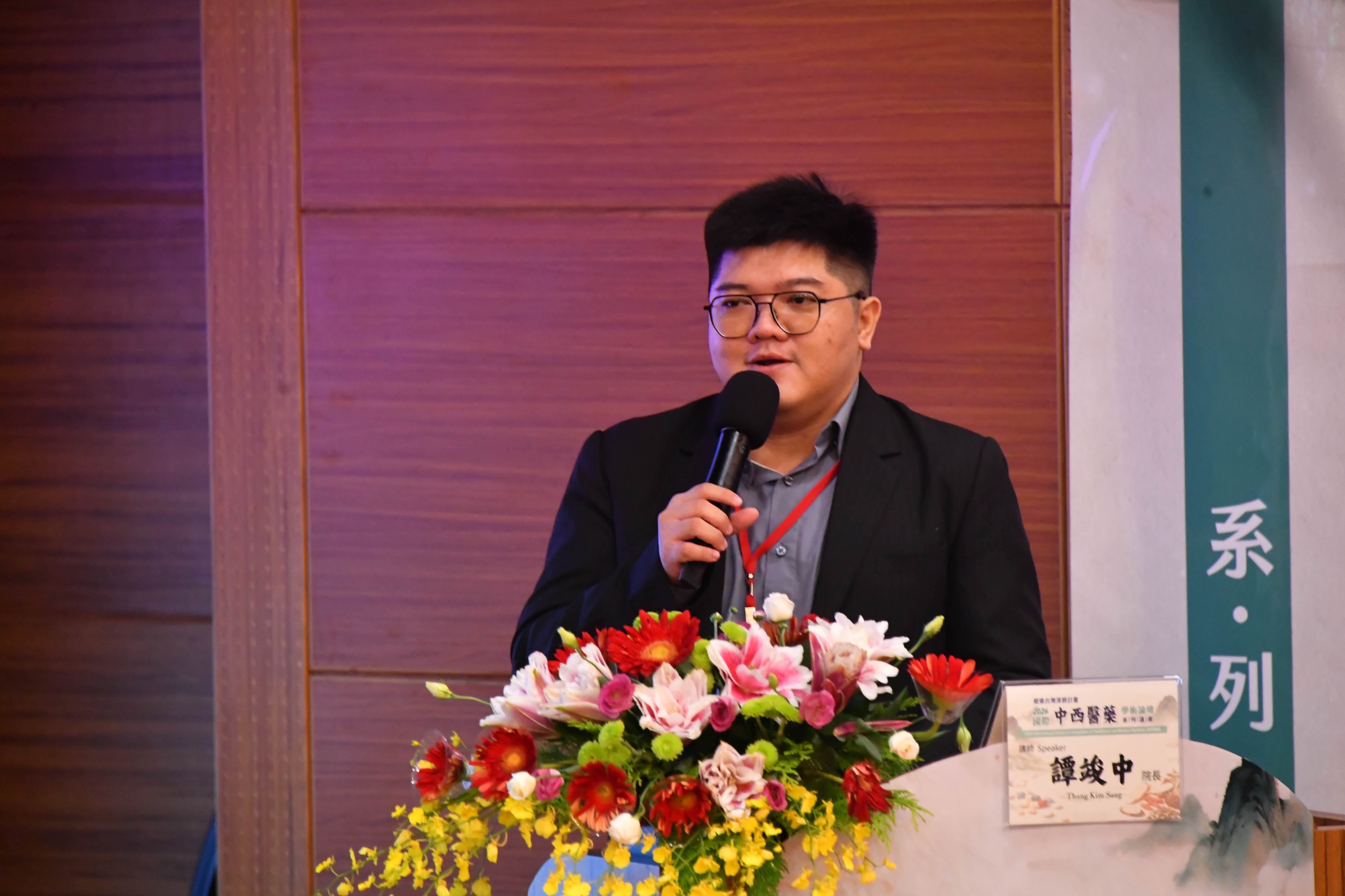 越南阮必成大學研究與健康照護研究院院長談竣中( Thang Kim Sang )，也針對「未成熟水椰萃取物之抗發炎、抗氧化與代謝調節功效」發表最新研究成果