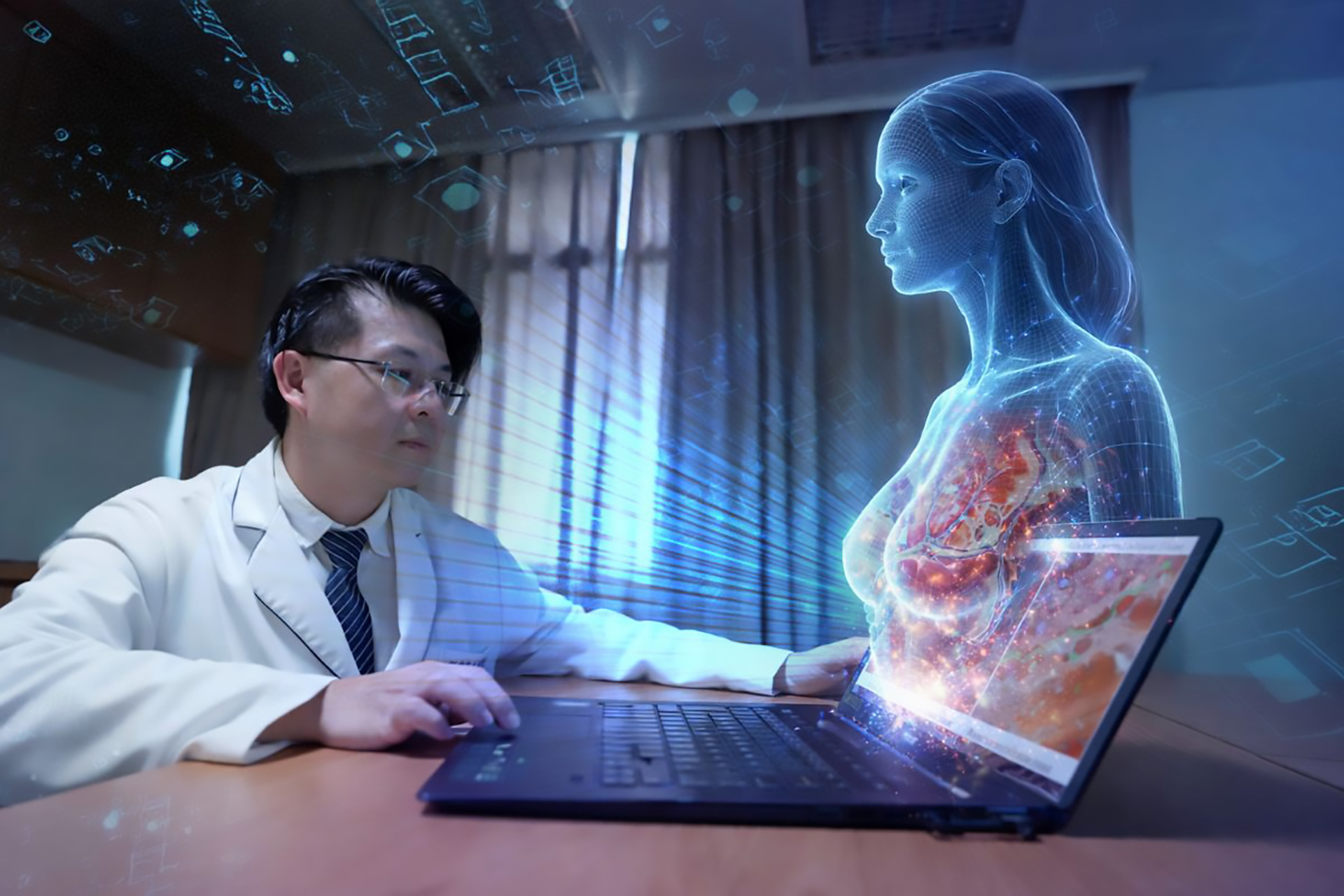 蔡國旺主任與乳癌團隊運用臨床檢體,實踐轉譯醫學。