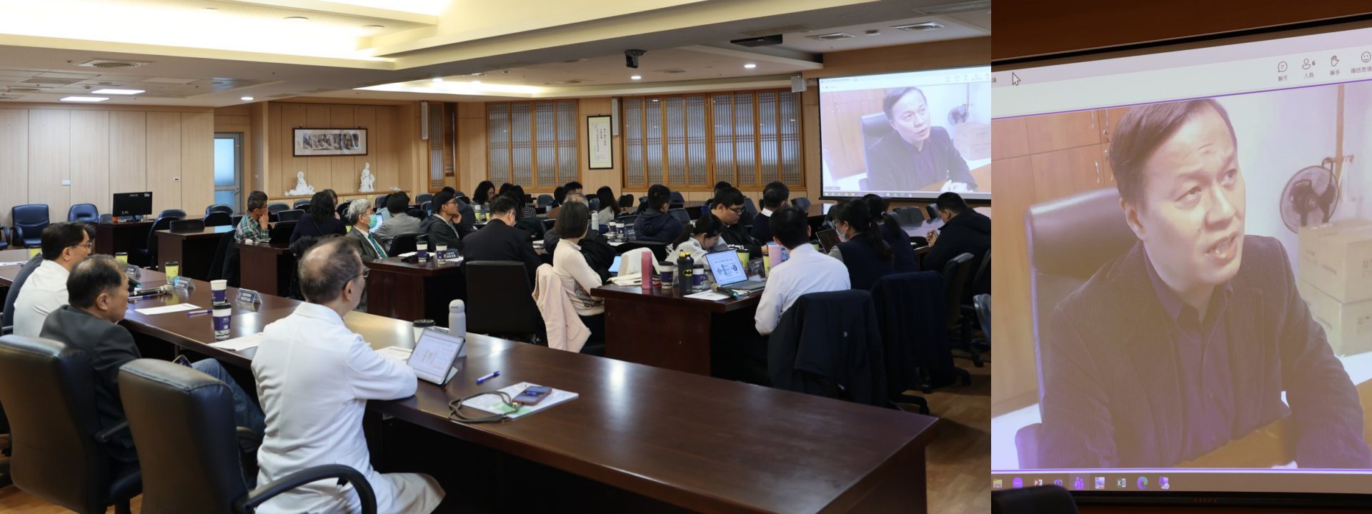 邀請具健康數據及資料治理、資訊安全專長的衛生福利部資訊處處長李建璋以視訊方式分享「迎接次世代電子病歷」。