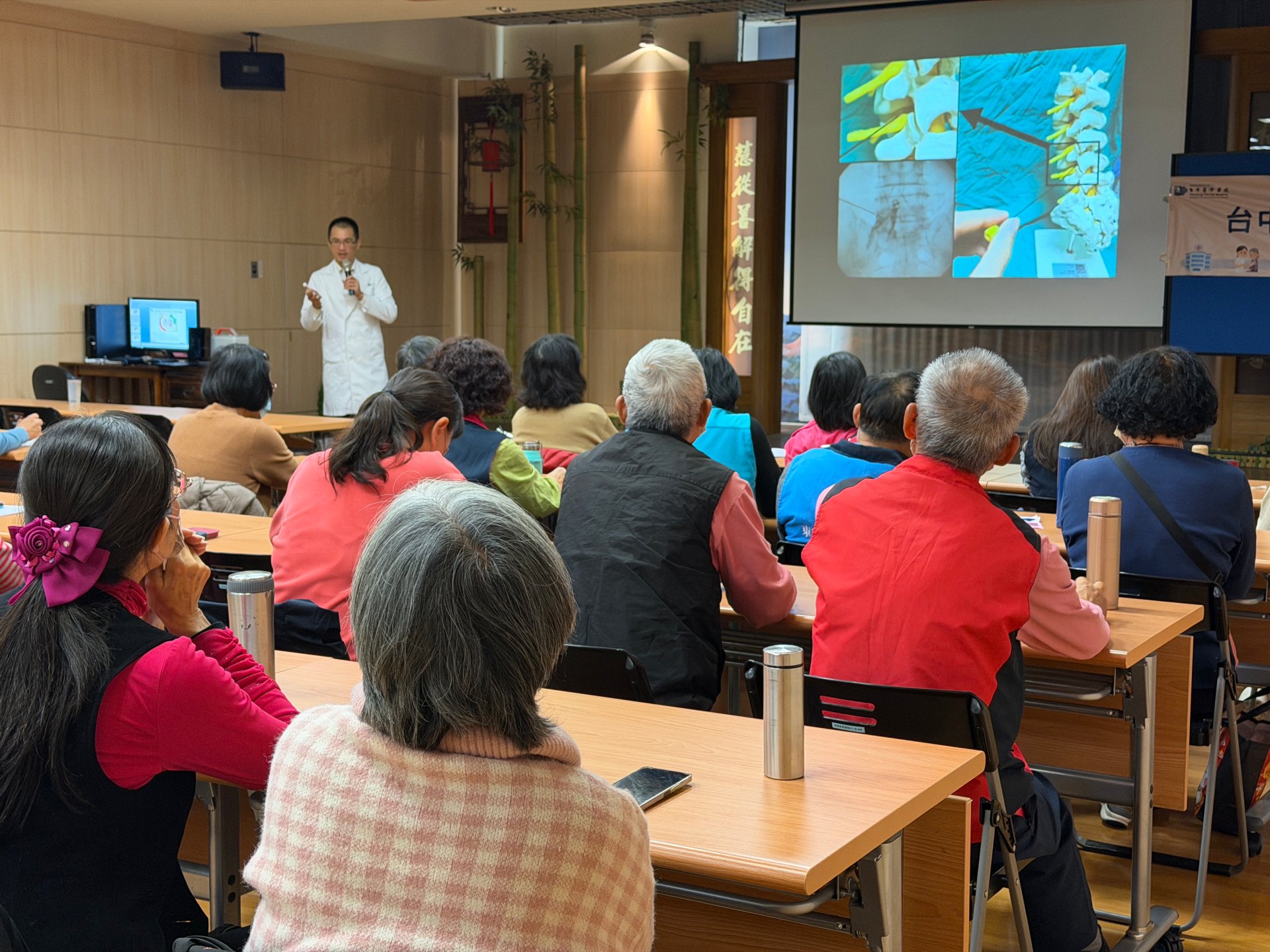 疼痛科主任唐宗詠教大家認識疼痛。