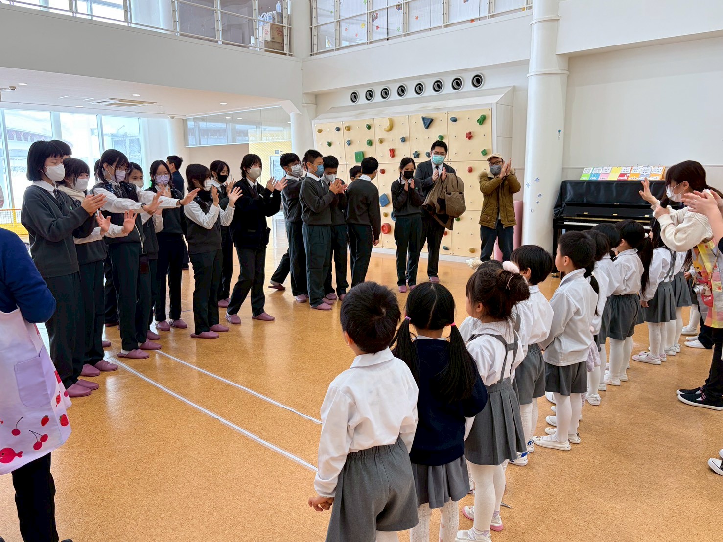 參訪「青森中央學院大學」附屬幼兒園。