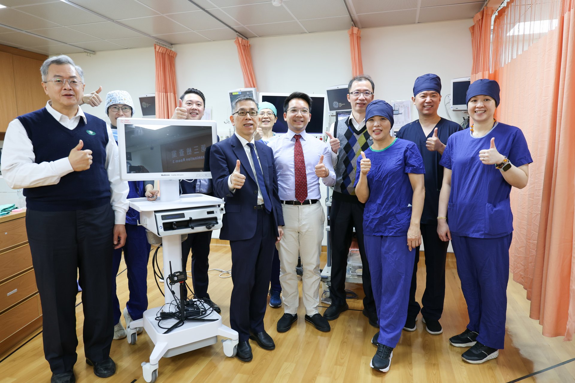 花蓮慈院消化系功能檢查室團隊成功完成Endoflip全臺首場實況演示工作。